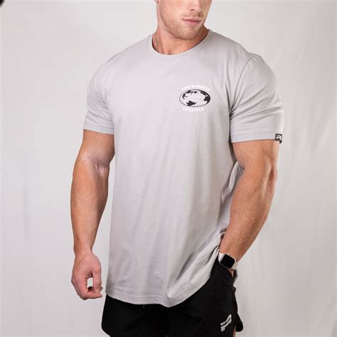 Worldwide Tee Gray Iron Rebel
