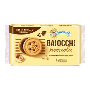 Mulino Bianco Biscuits Baiocchi Snack Fourr S La Cr Me Aux Noisettes