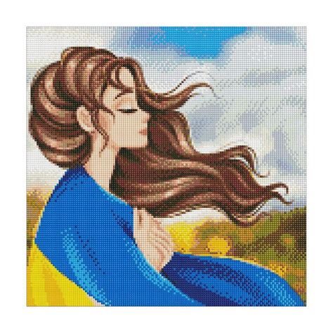 Алмазная мозаика Ідейка Сердце Украины, 40*40 см (AMO7610) - купить на ...