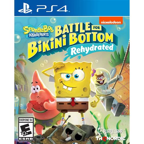 Bob Esponja Battle For Bikini Botton Usado Playstation 4 TECNO GAMES