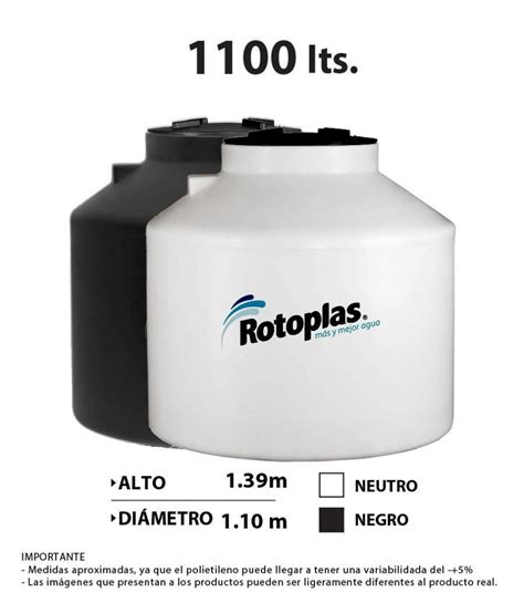 Tanque Rotoplas Tvc 1100 Litros Distribuidornacional