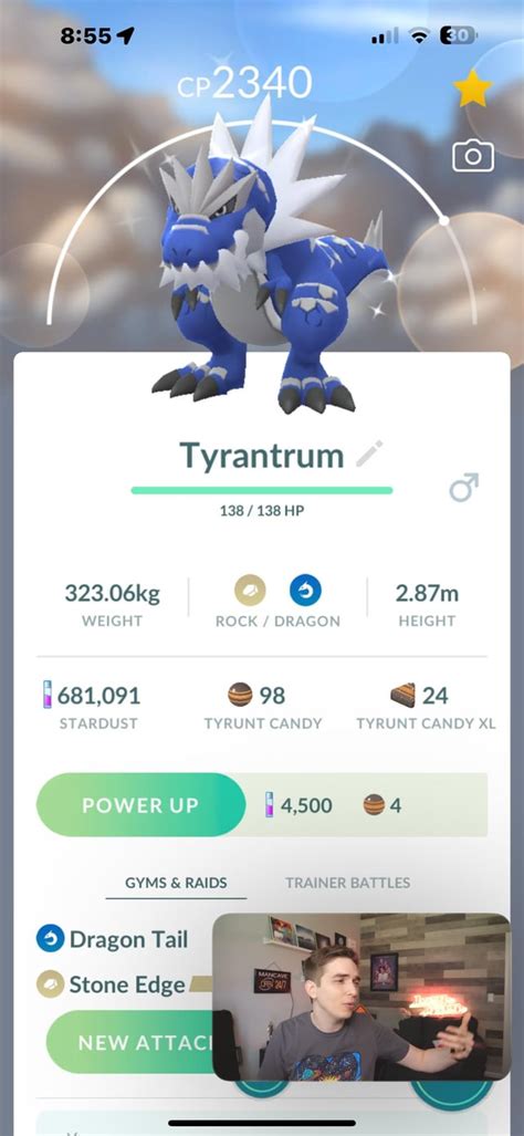 Shiny Tyrantrum Rpokemongo