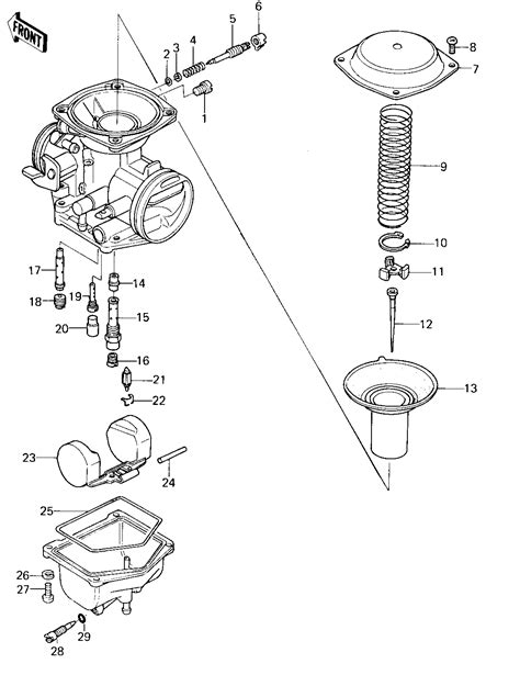 Parts For Kawasaki Vulcan 500 Carburetor