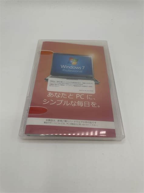 Yahooオークション Microsoft Windows 7 Professional 64ビット 64