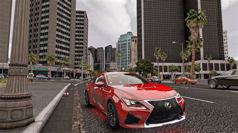 Gta Photorealistic Graphics Mod Gameplay Lexus Rcf Youtube