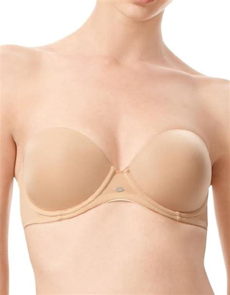 Calvin Klein Women S Naked Glamour Strapless Push Up Bra Amazon Ca Clothing Shoes Accessories