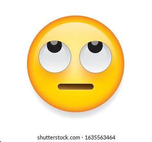 High Quality Emoticon On White Background Stock Vector Royalty Free