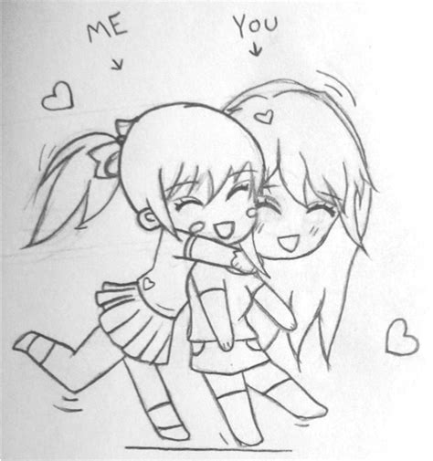 Best Friends Sketch by emi-ii on DeviantArt