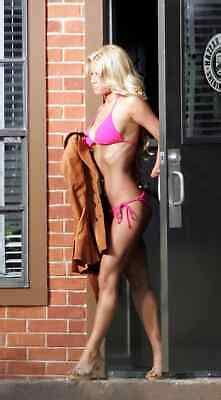 Jessica Simpson Pink Bikini 8x10 Picture Celebrity Print EBay