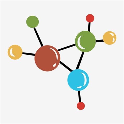 รูปchemical Molecule Experimental Molecule Colored Molecule Beautiful