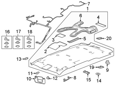 Chevrolet Suburban Headliner Wo Sunroof Black Labeled 84870081
