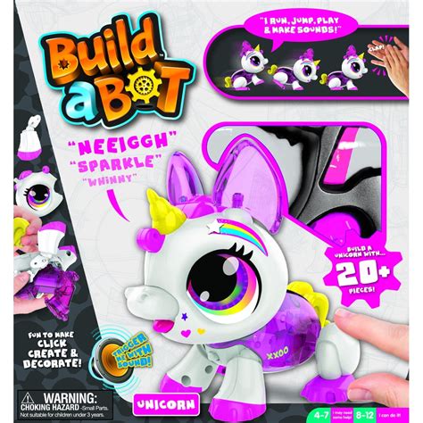 Build A Bot Unicorn Build And Customize Your Own Pet