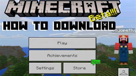 Minecraft Beta Download APK 0.14.0. | How To Download Minecraft Beta ...