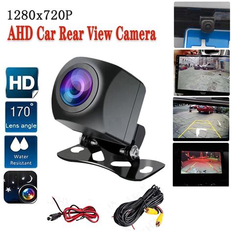 car reverse camera ahd wide angle p fish eye full hd   parking