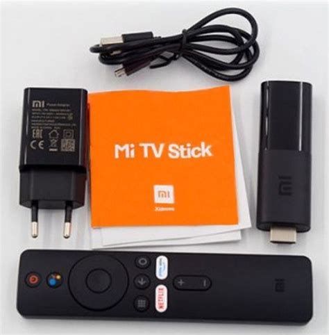 Xiaomi Mi TV Stick Full HD Цифровая смарт ТВ приставка TV Бокс Android ...