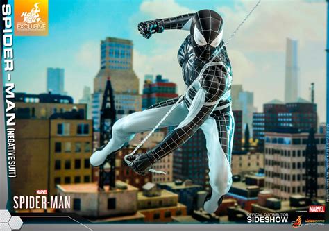 Spider Man Negative Suit Sixth Scale Figure By Hot Toys Sideshow Collectibles