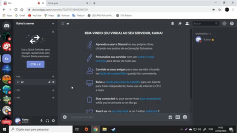 Como Criar Categoria No Seu Servidor De Discord Youtube