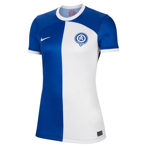 Nike Atletico Madrid Away Shirt Womens Blue White