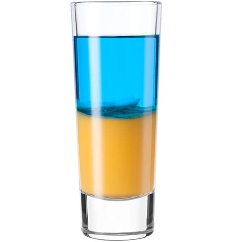 Украинский Флаг Рецепт Коктейля + Фото