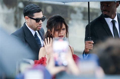 Jenna Ortega See Through Red Dress Givenchy Paris Hot Celebs Home