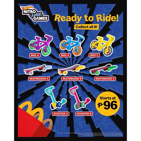 Happy Meal Toy Hot Wheels Nitro Junior Games Shopee Philippines