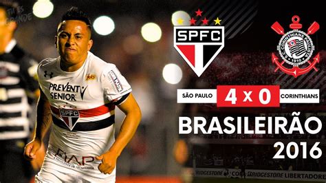 Show Tricolor São Paulo 4x0 Corinthians Cueva Brilha em Clássico