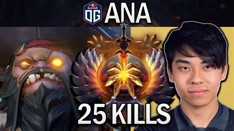 Og Ana Smurf Pudge With Kills Octarine Dota Gameplay