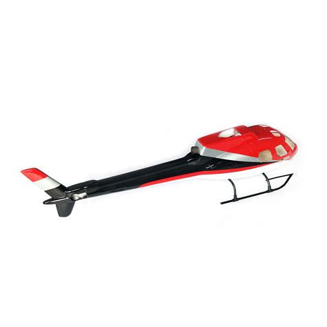 450 Size AS350 Scale Glass Fiber Helicopter Fuselage Ecureuil