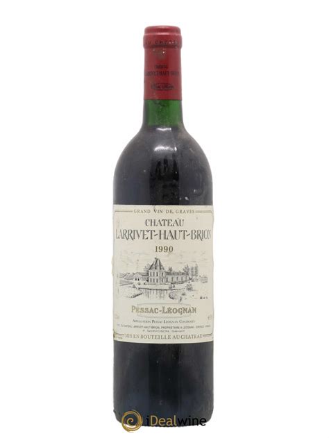 Acheter Château Larrivet Haut Brion 1990 lot 6644