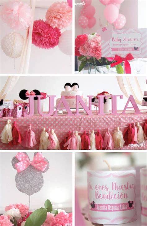 Pink Minnie Mouse Baby Shower - Baby Shower Ideas - Themes - Games