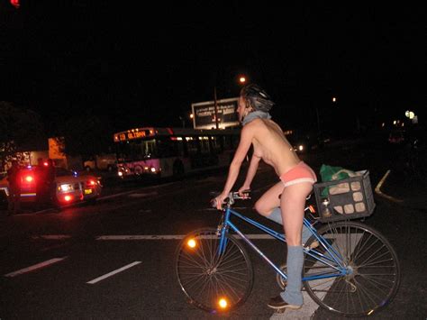 Portland Naked Bike Ride Boobs