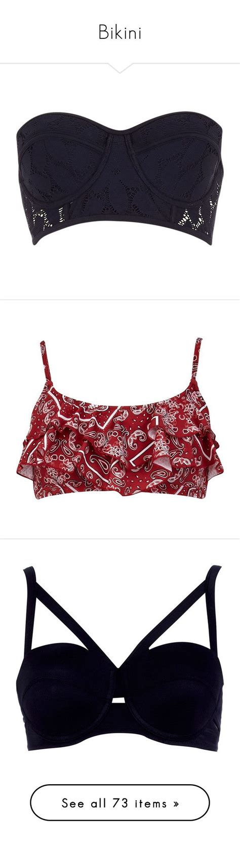 Bikini By Libny On Polyvore Featuring Swimwear Bikinis Bikini Tops Tops Bikini Crop