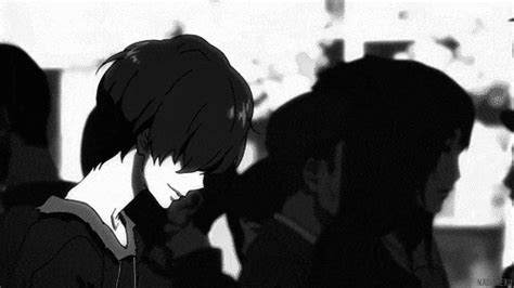 Schwarz-Weiß Anime GIF - AniYuki.com