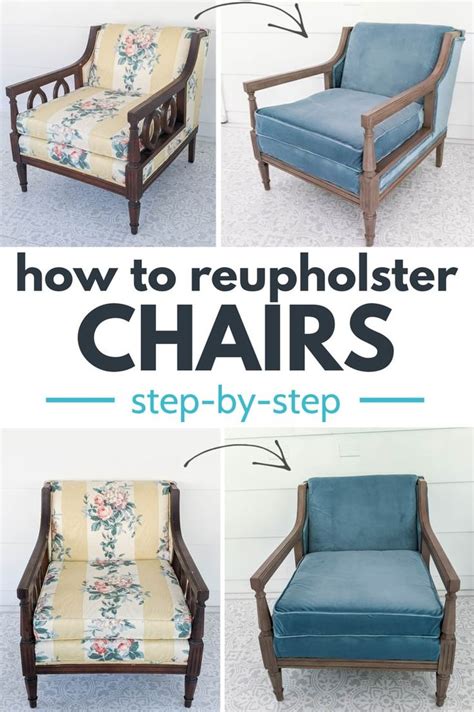 How To Reupholster Chairs A Simple Step By Step Guide Diy Furniture