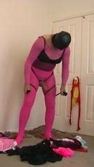 Hot Pink Pantyhose Encasement Tan Cock Sheath Xhamster