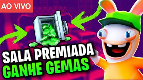 SALA PREMIADA VALENDO GEMAS LIVE STUMBLE GUYS AO VIVO JOGANDO