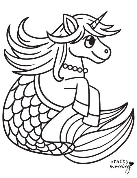 Mermaid Unicorn Coloring Page Porn Sex Picture