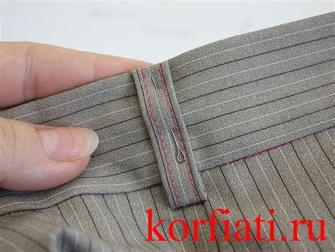 Как сшить шлевки - мастер-класс А. Корфиати