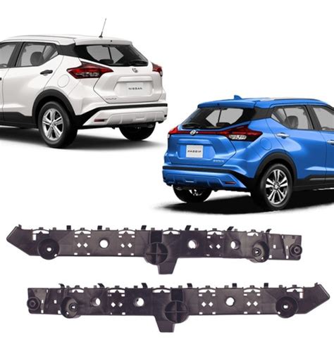 Par Guia Parachoque Traseiro Nissan Kicks A Mercadolivre