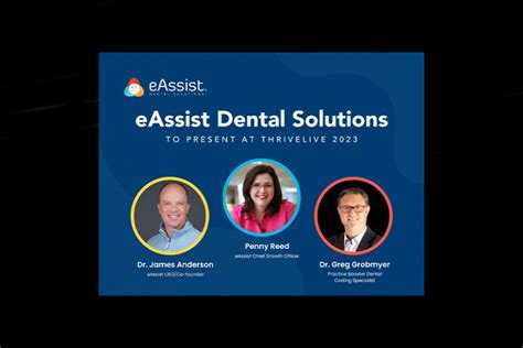 Eassist Dental Solutions To Present At Thrivelive 2023 Dentistry Today