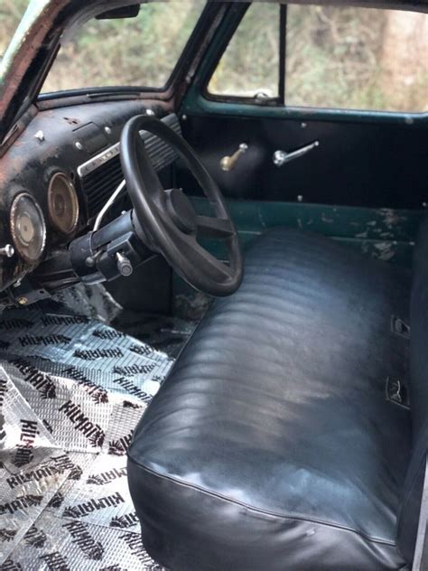 1950 Chevy 3100 Hot Rod Patina 3 Window V8 Rat Rod For Sale Photos