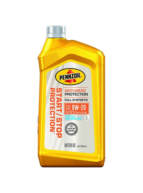 Pennzoil 0w 20 In Pennzoil