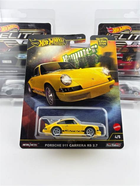 Hot Wheels Porsche Carrera Rs Premium Hammer Drop Neu Und Originalverpackt In Flawil