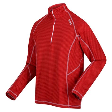 Mens Yonder Quick Dry Moisture Wicking Half Zip Fleece Jacket (Chinese