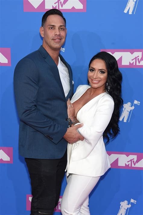 Jersey Shore S Angelina Pivarnick Almost Slips Out Of Bikini In New Photo After Boob Job And