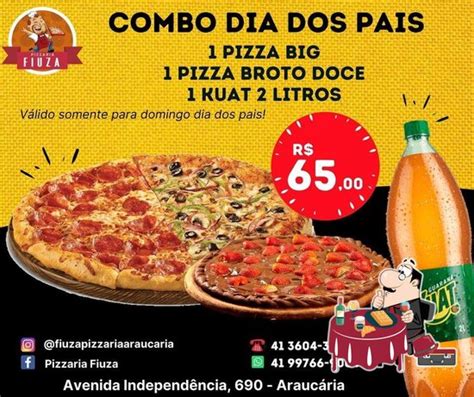 Pizzaria E Sanduicheria Fiuza - Pizzaria Fiuza - Pizzaria em Araucária, Araucária - Menu do restaurante ...