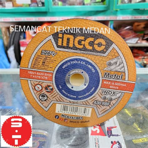 Jual BATU MATA GRENDA POTONG BESI METAL CUTTING 7 X 3MM INGCO