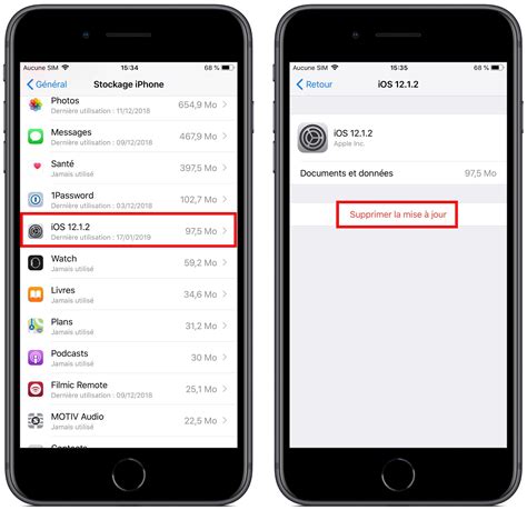 Comment stopper le téléchargement dune mise à jour iOS