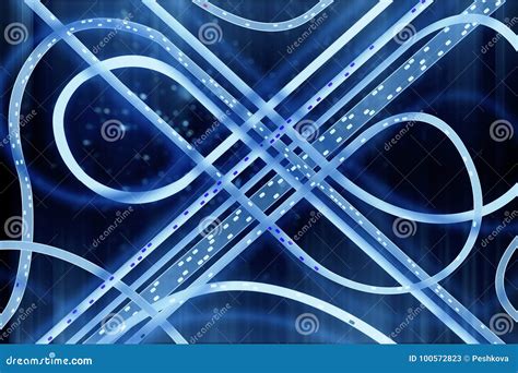 Fondo Azul De La Carretera Stock De Ilustración Ilustración De Ocupado