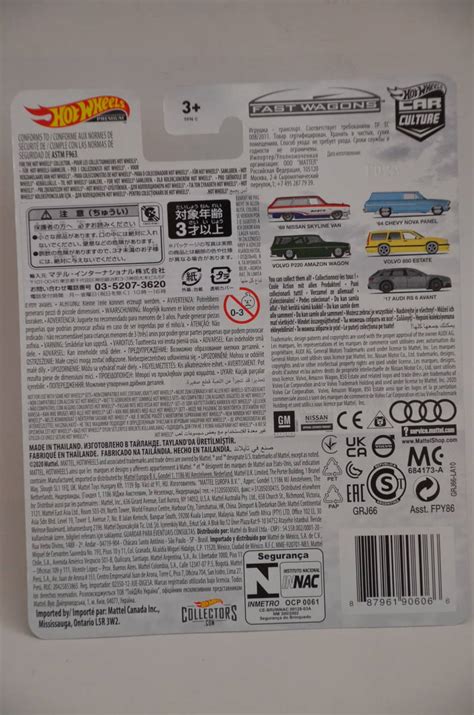 Yahoo オークション Hot Wheels FAST WAGONS 64 CHEVY NOVA PANEL